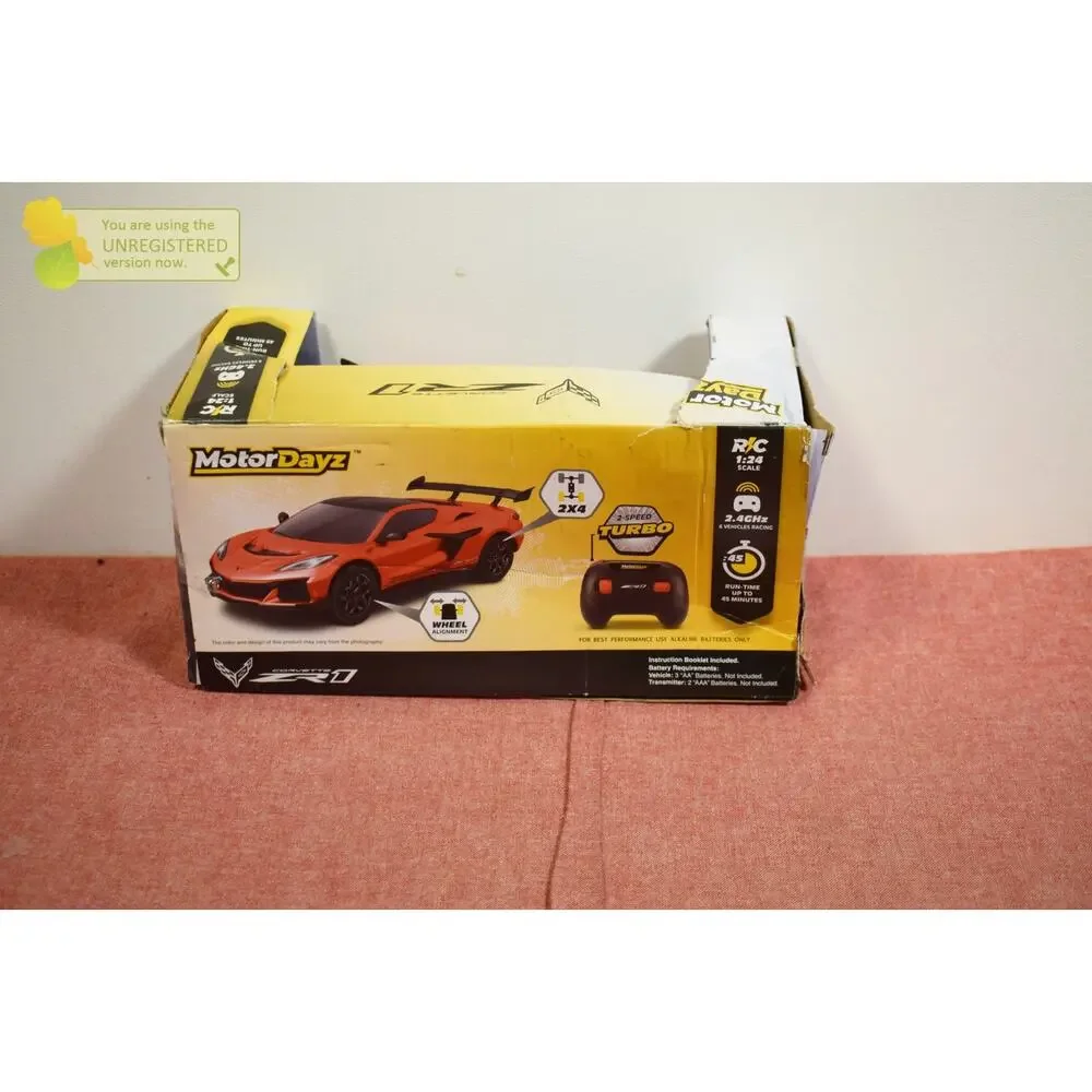 Motor Dayz Forza Remote Control Sports Car with Turbo FF Corvette